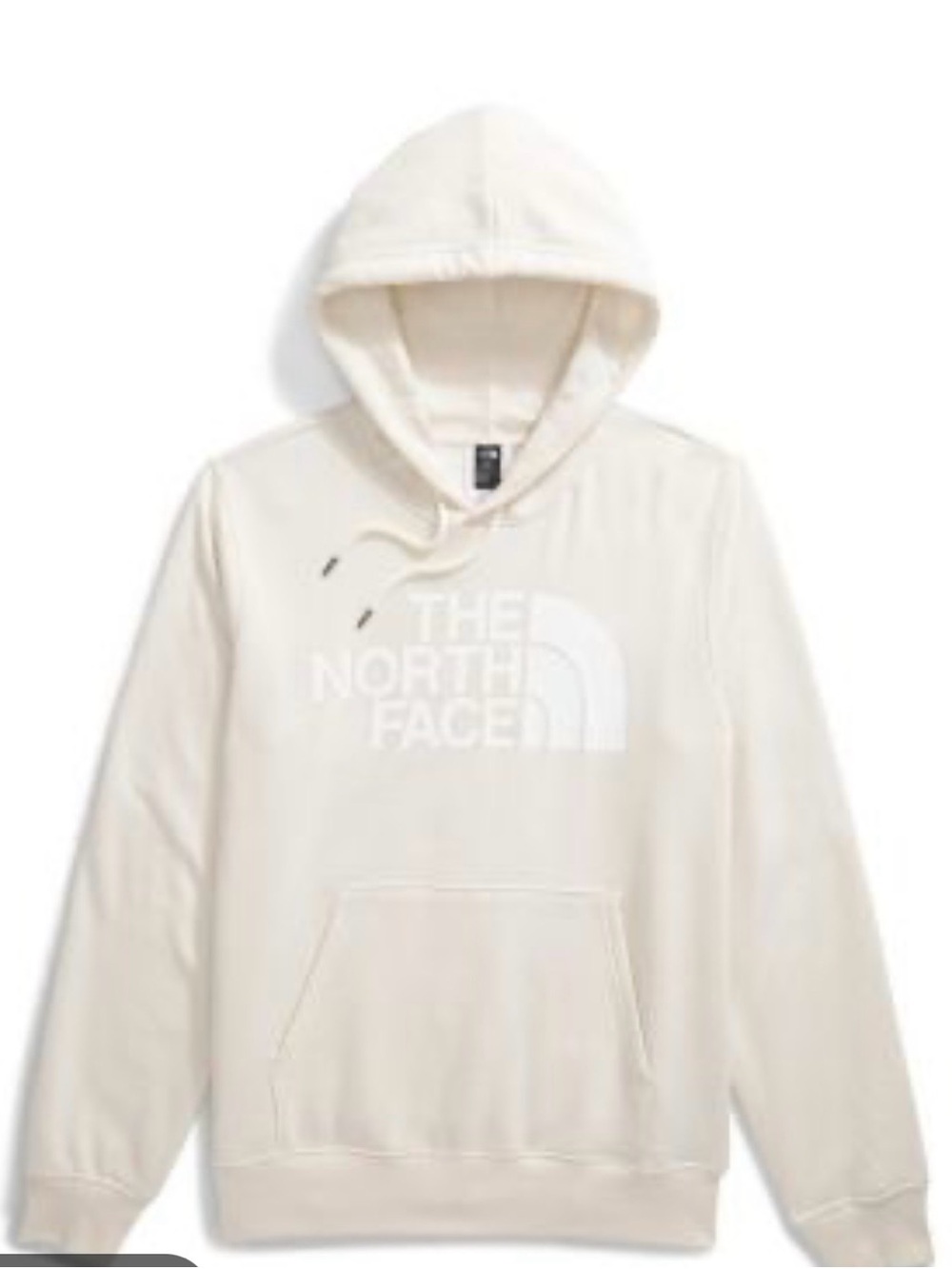 The North Face women’s size small Cream Logo Hoodie